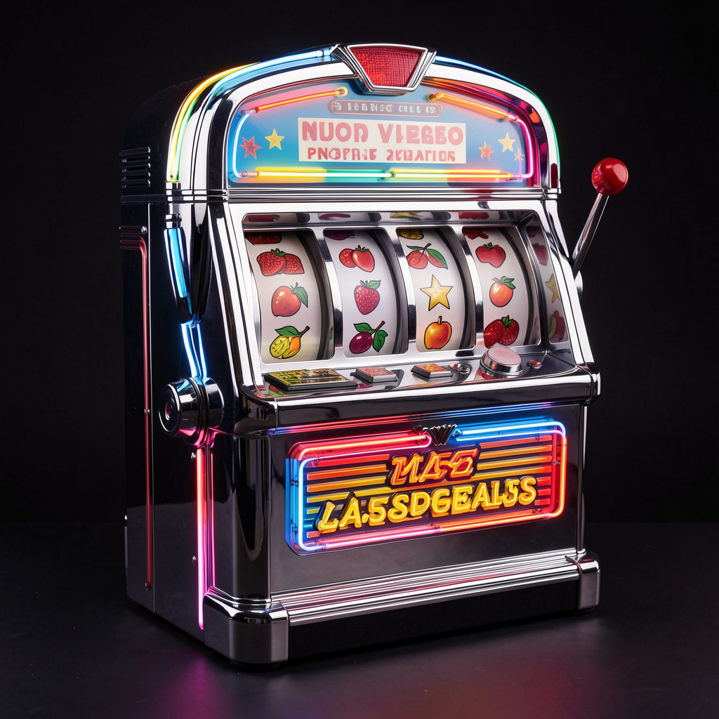 Vintage slot machine collection